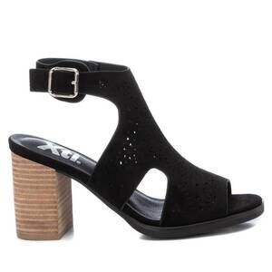 NEW XTI women's suede sandals in black
